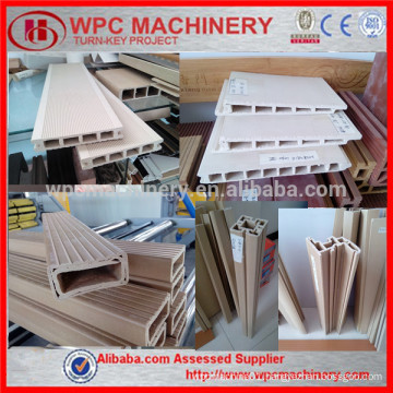 WPC machine for making WPC PVC deck,floor,window profile,door frame/WPC PVC Profiles Making Machine